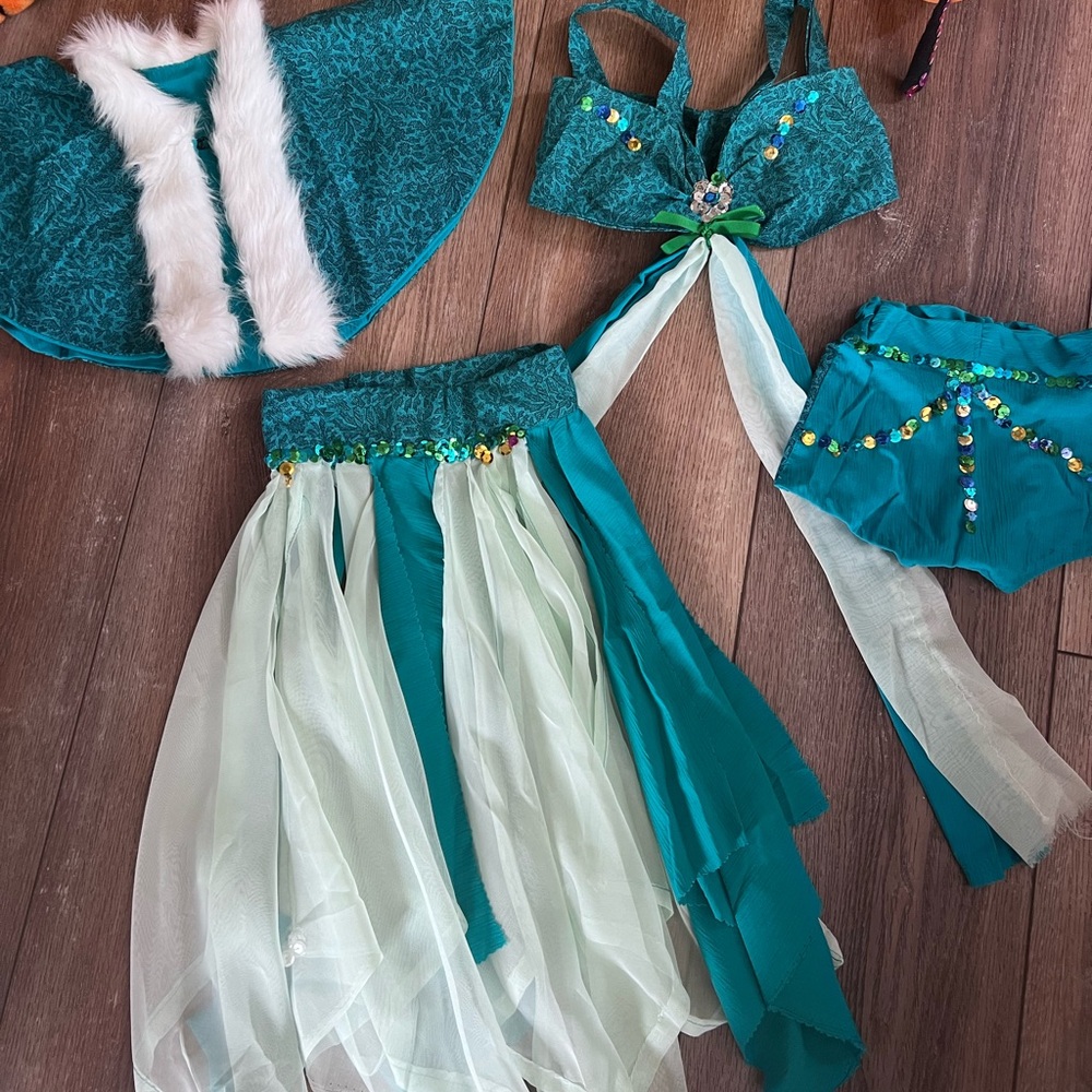 Britney Spears baby I’m a slave 4 u costume plus snake custom Halloween costume